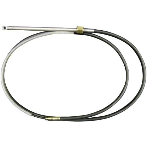 Uflex M66X08 Rotary Replacement Steering Cable, 8 , Black