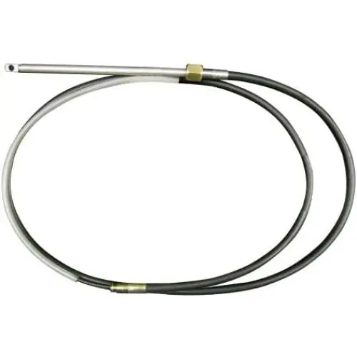 Uflex M66X09 Rotary Replacement Steering Cable, 9 , Black
