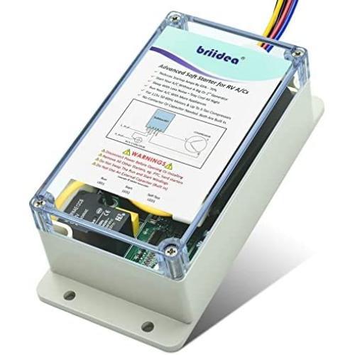 Soft Start for RV Air Conditioner, Briidea Soft Starter Enables Easy Start an A/C & Appliances on RV Power with a Small Generator
