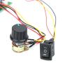 DC Motor Speed Controller,10V-55V , Controllers Motor Speed Controllers Brush Motor PWM Forward Reverse Rotation Switch Controller