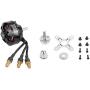 Vehicles-OCS Original Surpass 2204 1400KV Brushless Motor 14 Poles 12 Slot hi-Torque Motor for RC Airplane Fixed-Wing
