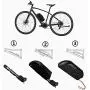 Jieoto Ebike Battery 36V 10Ah 48V 10ah/13ah/17ah Tiger Shark Pro Battery for 250W to 1000W Bike Motor with USB Port, 2A Charger, Safe Lock and LED.