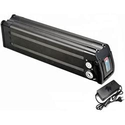 Jieoto Ebike Battery 36V 15AH/20AH 48V 12.5AH/15AH Lithium Battery Pack with Charger and Safety Lock for Folding Bike, Electric Bike 250W 300W 350W 500W 750W 1000W Motor