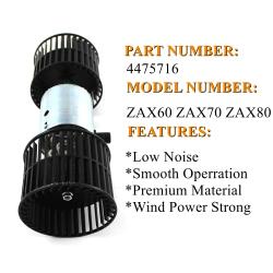PANGOLIN 4475716 ZAX70 Blower Motor Electric Blower Motor Fans Heater Motor Fit for Hitachi ZAX60 ZAX70 ZAX80 Excavator Aftermarket Parts