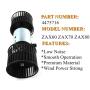 PANGOLIN 4475716 ZAX70 Blower Motor Electric Blower Motor Fans Heater Motor Fit for Hitachi ZAX60 ZAX70 ZAX80 Excavator Aftermarket Parts