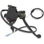 Rain King 78 22mm Thumb Throttle Brake Lever Controller Compatible for 50cc 90cc 150cc 250cc ATV Quad Roketa Taotao Sunl Kazuma Go Kart 110 Atv Thumb Throttle Duel Brake with Throttle Cable