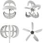 Coldwind 400W 12V 24v Wind Turbines Generator with Controller Lantern 5 Blades Motor Kit Home Windmill Energy Turbine Industrial Supplies-400w 12v