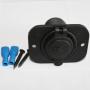XYZ Boat Supplies Dual USB Charger Socket for Boat/Rv/Car/Motor-Home (Black)