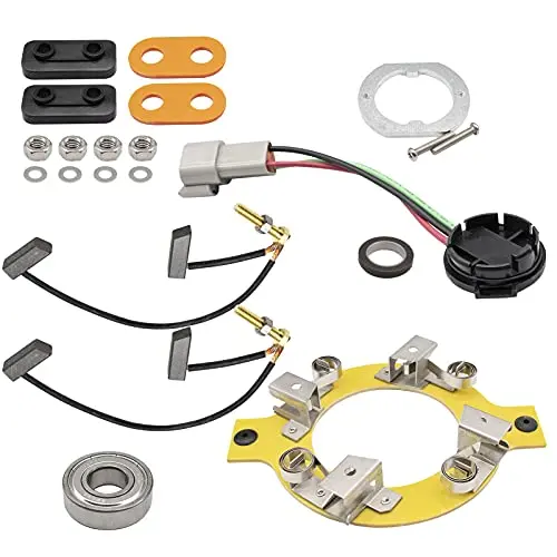 Golf Cart GE / 3.2HP Motor Deluxe Repair Kit Fits Club Car DS IQ & Precedent with GE Motor Only Old Style