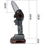 Mini Chainsaws Garden Felling Cordless electric 4