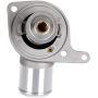 SCITOO Thermostat Housing Assembly 12600172 for 1999-2004 for C-hevrolet Silverado 2500,2001-2006 for C-hevrolet Silverado 2500 HD Thermostat Housing/Water Outlet