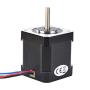 STEPPERONLINE Full D-Cut Shaft Stepper Motor Nema 17 0.9deg 46Ncm (65.1oz.in) 2A 42x48mm CNC 3D Printer