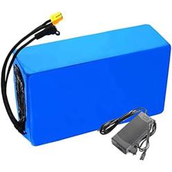 FREEDOH 36 Volts ebike Battery Pack 36V 30AH 10S 6P Lithium Battery Pack with Charger for Ebike Go Kart Electric Cars Electric Motorcycles Power Tools Scooter for 1000W -200W Motor