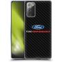 Head Case Designs Officially Licensed Ford Motor Company Performance Printed Carbon Fiber Logos Soft Gel Case Compatible with Samsung Galaxy Note20 / 5G
