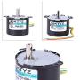 AC Motors Permanent Magnet Synchronous Motor CW/CCW XD-50KTYZ AC 220V for DIY Generator(2.5RPM)