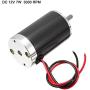 uxcell ZYTD-38SRZ-R Permanent Magnet Micro DC Motor 3000RPM 7W 12V