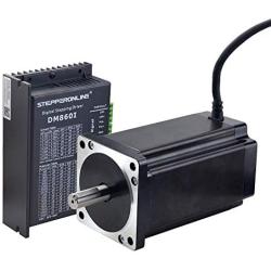 STEPPERONLINE 1 Axis Stepper CNC Kit Nema 34 12.0 Nm(1699.68oz.in) 6A Stepper Motor & Driver