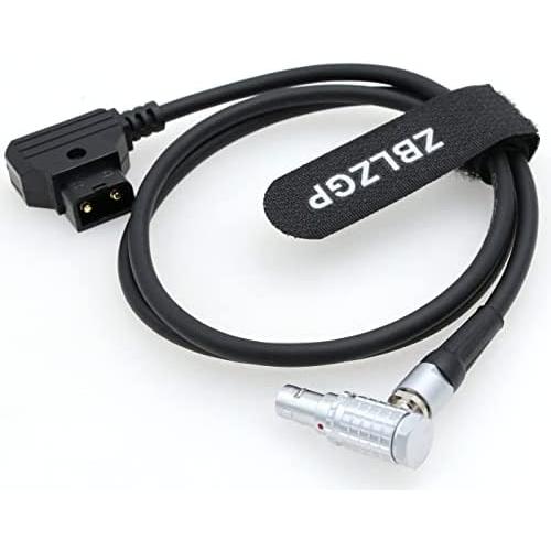 ZBLZGP D-tap to Right Angle 0B 7 Pin Motor Power Cable for TILTA Nucleus-M Wireless Follow Focus