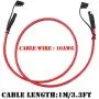 iGreely SAE Extension Cable 10AWG SAE to SAE Quick Disconnect Wire Harness SAE Connector Solar Panel Extension Cable for Trolling Motor Automotive RV Battery Motorcycle Cars Tractor 10 Gauge 1M 3Ft