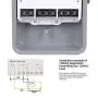 Minuterie Piscine DEWENWILS, Horloge Numérique Extérieure, Commutateur Programmable 7 Jours 20 ON/OFF pour Piscines, Chauffe-Eau, SPA, Moteurs (2HP 40A 120-277 VAC) – Électronique Extérieure/Intérieure. Minuterie Piscine DEWENWILS, Horloge Numérique Extérieure, Commutateur Programmable 7 Jours 20 ON/OFF pour Piscines, Chauffe-Eau, SPA, Moteurs (2HP 40A 120-277 VAC) – Électronique Extérieure/Intérieure.