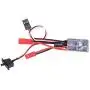 Contrôleur de vitesse électronique à balais 10A pour RC Car Bateau Tank Sans Frein pour 1/16 1/18 1/24 Contrôleur de vitesse électronique à balais 10A pour RC Car Bateau Tank Sans Frein pour 1/16 1/18 1/24