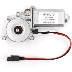 UTSAUTO 373566 RV Power Awning Motor Replacement for Universal Solera Motor 2-Way Connector 12-Volt DC 75-RPM Power Awnings