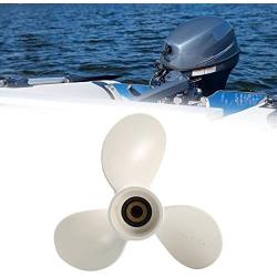 Aramox Motor Propeller, 7 1/2 x 8 BA 3 Blades Aluminum Propeller Outboard Motor for Yamaha 4HP 5HP