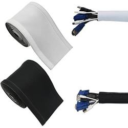 118inch Neoprene Cable Management Sleeve Neoprene Cord Organizer Neoprene Flexible Cable Cover Neoprene Cable Protector