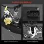 A-Premium Door Lock Actuator Compatible with Cadillac CTS 2008-2014 Front Left Driver Side