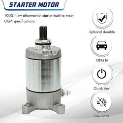KEDAKEJI Starter Motor Replacement for 1995-2014 Sportsmen Sportsman Ranger Magnum Trail Blazer Trail Boss 335 400 450 500 ATVS Polaris 3090188 3084981 57-2688 Starter