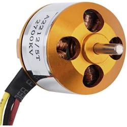 Vehicles-OCS A2212 KV2700 Brushless Electric Motor for RC Fixed Wing 4-Axis Multicopter Z815 - (Color: Yellow)