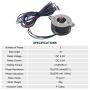 AITIAO 36mm Motor Extruder Stepper Motor Round Body 3D Printer Parts with 47.2inch Cable Compatible with Orbiter Extruder Sherpa Extruder, Ender 3 Pro/Voron 2.4 / BLV / CR10 3D Printer
