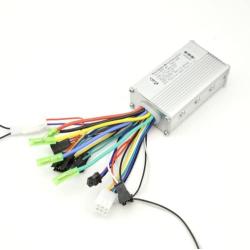 Electric Motor Controller, E-Bike Hub Motor Controller, 36V-48V Waterproof LCD Display Panel Brushless Controller Kit for Electric Bicycle Scooter