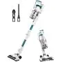 Eureka LED Headlights, Efficient Cleaning with Powerful Motor Lightweight Cordless Vacuum Cleaner, Convenient Stick and Handheld Vac, Flex Blue