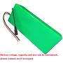 Jieoto E-Bike Lithium Battery 48V 6Ah Rechargeable Battery Pack 6000mAh Lithium-ion Battery Fits for 200W-500W Electric Bike Motor with BMS + Charger