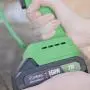 MUTBERG 6-Inch Cordless Chainsaw Set, Upgraded Brushless Motor, 21V, 2000mAh x 2 Batteries, JYCH0601