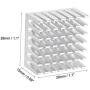 uxcell Electronic Radiators Heatsink for MOS GPU IC Chip Silver 28 x 28 x 15 mm 4pcs
