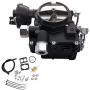 Trucktok 3310-804622R1 3310-86448A1 Marine Carburetor Replacement for Rochester 2 Barrel Mercarb Carburetor V8 5.0L 305 5.7L 350 Mercruiser Engine with Electric Choke Black