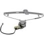 Dorman 748-512 Rear Driver Side Power Window Motor and Regulator Assembly Compatible with Select Honda Models