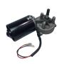 AZSSMUK DC Permanent Magnet Carbon Brush Garage Door Gear Motor Reversible Power 30W (12V, Right Double-Flat Shaft, 50RPM)