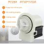 280187 8181684 Washer Drain Pump Motor - Compatible with Whirlpool Duet, Maytag Epic and Kenmore HE Front Loading Washing Machines-2 Year WARRANTY