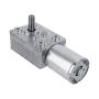Reversible High Torque Worm Geared Motor, DC 12V CW CCW Reduction Motor for Windows, Miniature Winch, 5RPM 6RPM 20RPM 40RPM 62RPM(62RPM)