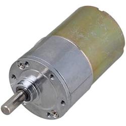 ZYTD520 12V 5000r/min Silver Metal Gear Box Speed Control Electric Motor 300PRM