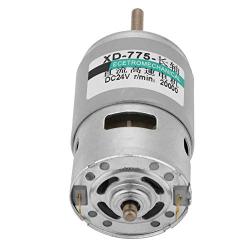 775 DC Motor, High Power Torque Extension Shaft DC Motor 12v/ 24v(24V 20000 RPM)