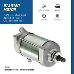 Starter Motor for 4010417 4011584 4012032 4013268 Replace 2002-2015 Polaris ATV Sportsman Ranger 600 700 800