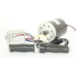 L-faster 24V36V48V 500W Electric Motor Brushed DC Motor kit Electric Scooter Motor MY1020 Unite Motor Electric Scooter Conversion Kit E-Bike Motor Kit Cheapest