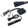 MASO 12V Blue Vehicle Car Flameout Delay Turbo Timer,LED Display, Auto Device Black Pen Control
