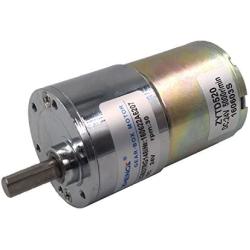 MotoRong ZGA37RG 314 DC 24V Speed Reduce Gear Box Electric Motor 10rpm (24V 30r)
