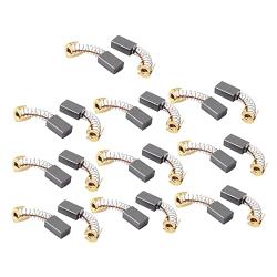 sourcing map Carbon Brushes 13mmx8mmx5mm Power Tool for Electric Drill Motor 10Pairs