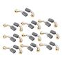 sourcing map Carbon Brushes 13mmx8mmx5mm Power Tool for Electric Drill Motor 10Pairs